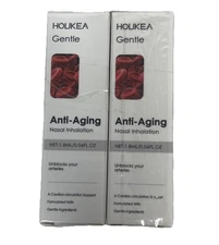 HOUKEA Anti-Aging Nasal Inhaler Gentle Formula Pack of 2 SEALED exp03/28