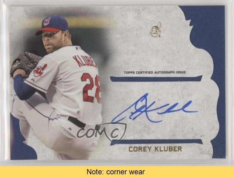 2015 Topps Supreme Simply Supreme Corey Kluber #SSA-CK Auto READ s3g