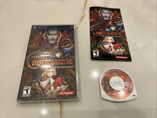 Castlevania: The Dracula X Chronicles PSP CIB w Manual Tested Black Label