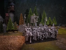 Highland Miniatures-Royal Knights of Gallia x10 -WARGAMER Resin