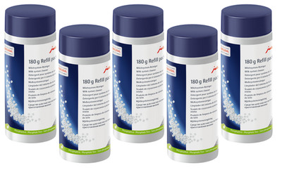 5x Jura 24212 Milchsystemreiniger 180g Nachfüller - Mini-Tabs (5er Pack) -  HP23