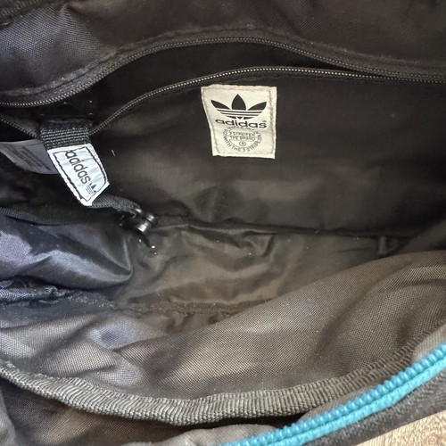 Adidas Originals Utility Black Teal & Berry Crossbody Fannypack Sling Waistbag - Picture 4 of 5