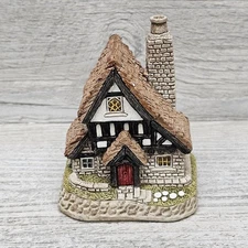 David Winter Dagonet The Fools King Arthur Village Cottage 3.5in Collectible