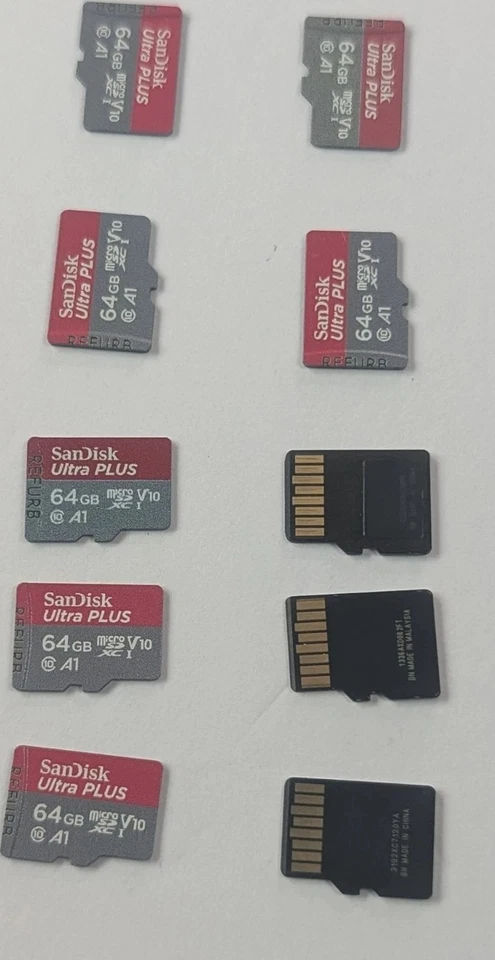 5 ea SanDisk Ultra Plus 64GB Micro SD Card Class 10 V10 150MB micro SDXC UHS-I - Image 3 of 4