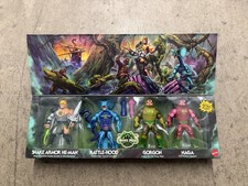 Mattel MOTU Origins Snake Man  Diabolical Snake Invasion Action Figure 4 Pack