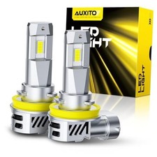 H11 Bulbs - 25000LM 900 Brighter 6500K White Light, Wireless H11/H8/H9