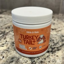 Fifth Fido Turkey Tail Dog Supplement Powder for Adult Dogs Gut Health