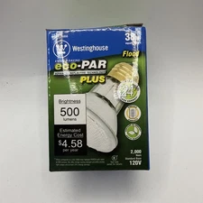 Westinghouse Eco-PAR Plus 38W PAR20 Flood Light Bulb 36850 50W Equal NEW