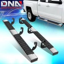 For 2007-2019 Silverado Sierra Extended Cab 6" Side Step Nerf Bar Running Board