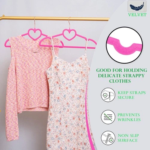 JIUXCF Velvet Hangers - Thumbnail 5