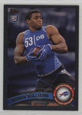 2011 Topps Black 44/55 Aaron Williams #73 7p8