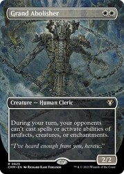 Grand Abolisher (Borderless) Foil Commander Masters