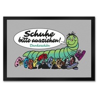 TausendfüßLer FußMatte In 35X50 Cm Mit Spruch Schuhe Bitte Ausziehen -