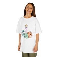 Dinosaur Friends Kids Tee, Fun Children's T-Shirt, Cute Dino Design, Birthday