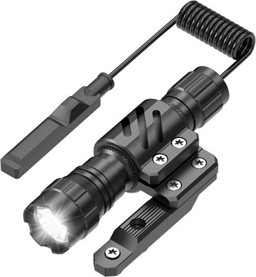 Tactical Flashlight 1200 Lumen LED Weapon Light,Waterproof with Picatinny/M Lock
