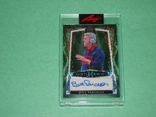 Bill Parcells Auto Card 1/1 2025 Leaf Sports Heroes Insert One of a Kind Card!!!