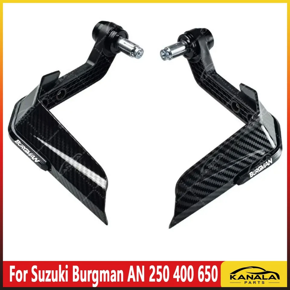 CNC Handguard Handlebar Windshield Protector For Suzuki Burgman AN 250 400 650 Foto 4 de 4