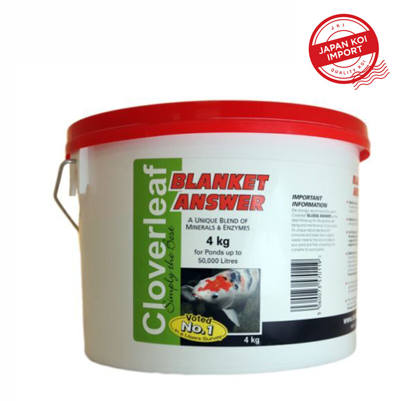 CLOVERLEAF BLANKET ANSWER 800g,2kg,4kg KOI FISH POND BLANKET WEED