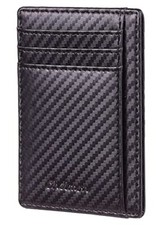 Billetera Para Hombre Cartera RFID Con Bloqueo Seguro Tarjetas De Cr dito Dinero