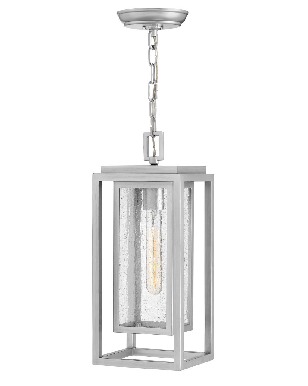 Hinkley Lighting 1002LL Republic 1 Light 7"W Coastal Elements Nickel