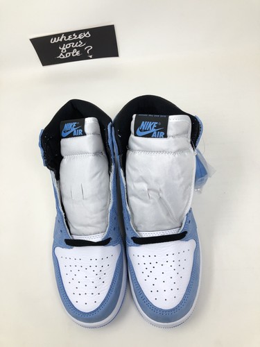Nike Air Jordan 1 One University blu taglia 7Y donna 8,5 scuola elementare GS 575441-134 - Foto 9 di 12