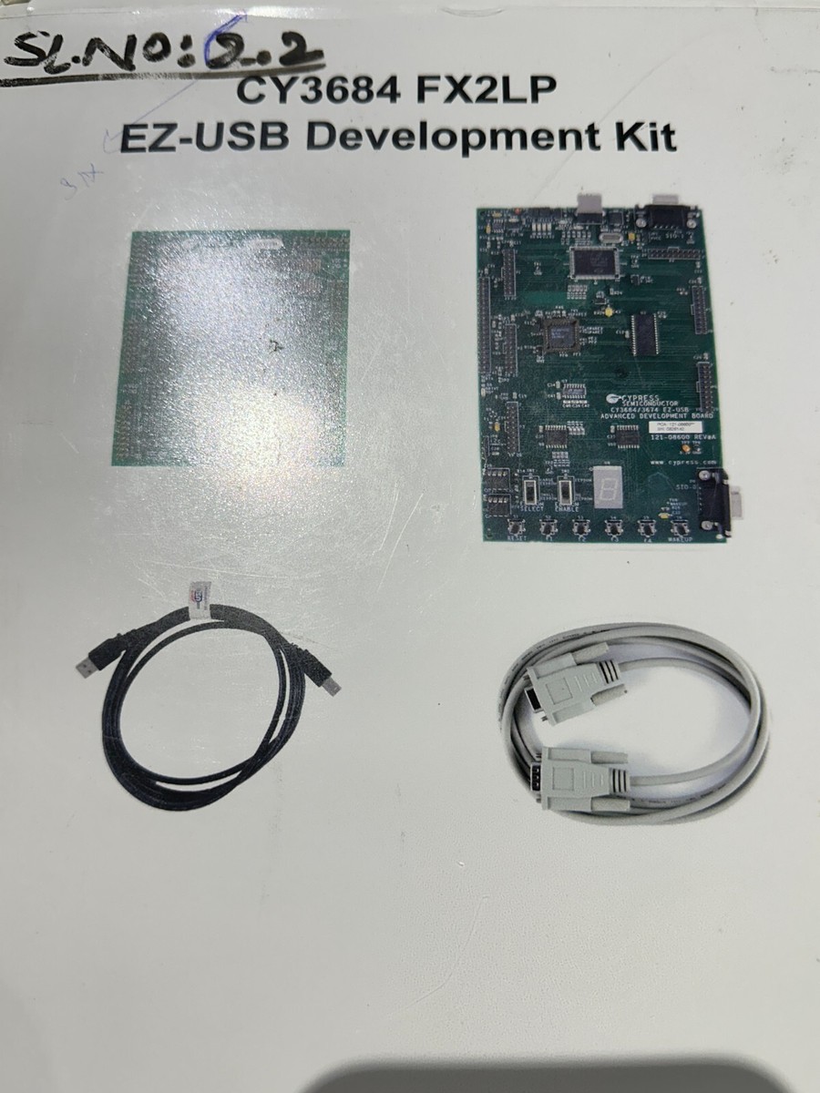 Cypress Infineon CY3684 FX2LP EZ-USB Development Kit | eBay