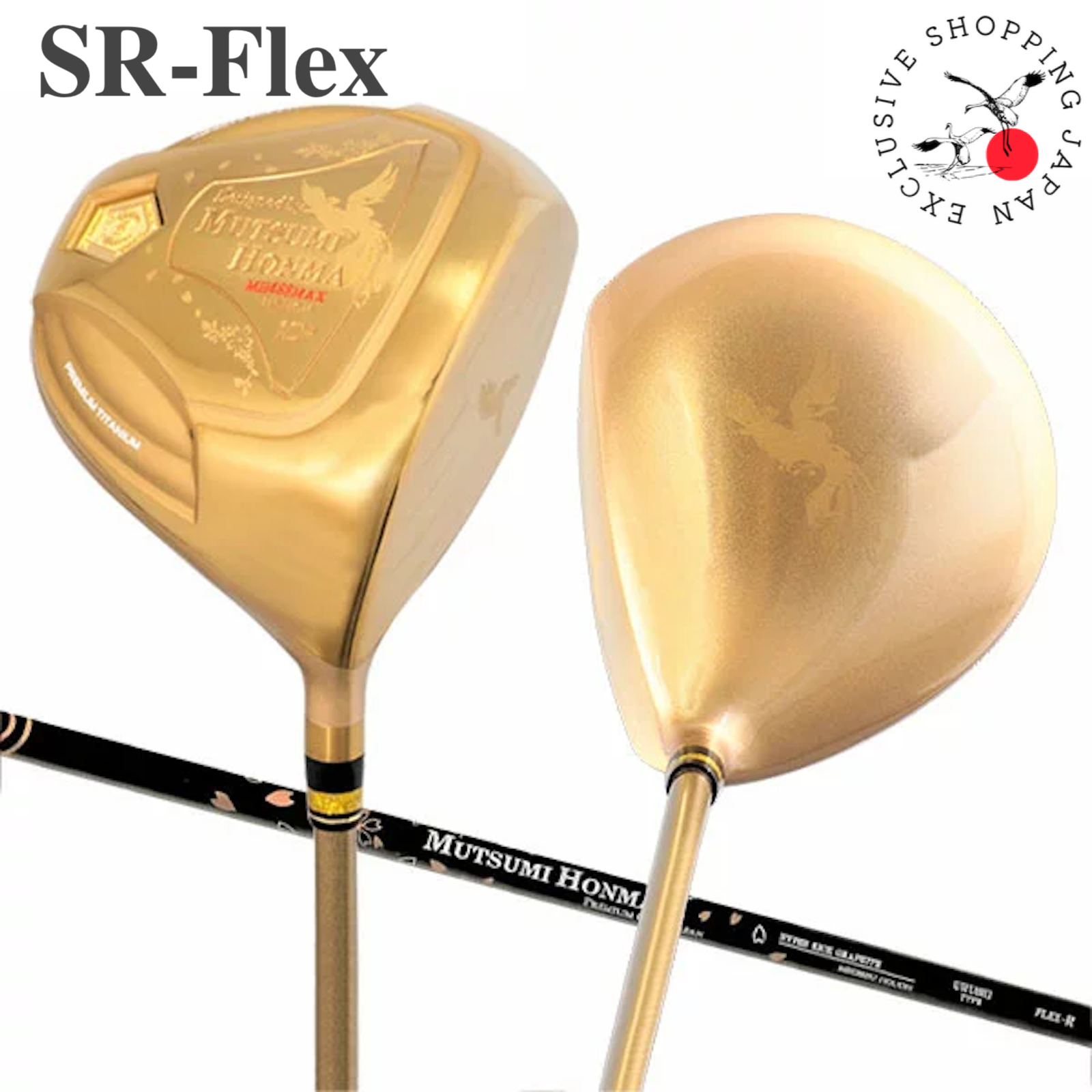Mutsumi Honma Golf Club Driver MH488MAX Phoenix Gold Flex R Carbon