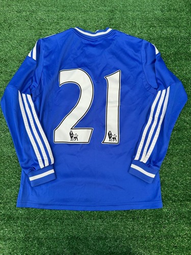 Chelsea FC 2013-14 Home T-Shirt Adidas Kit | Child Boys 12 Years Football Top 21 - Picture 9 of 10