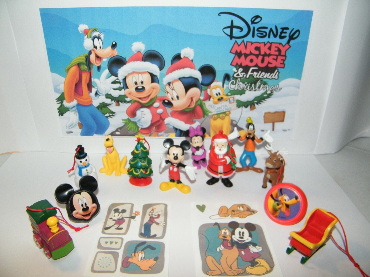 Disney Mickey Mouse Clubhouse Christmas Holiday Figure Set