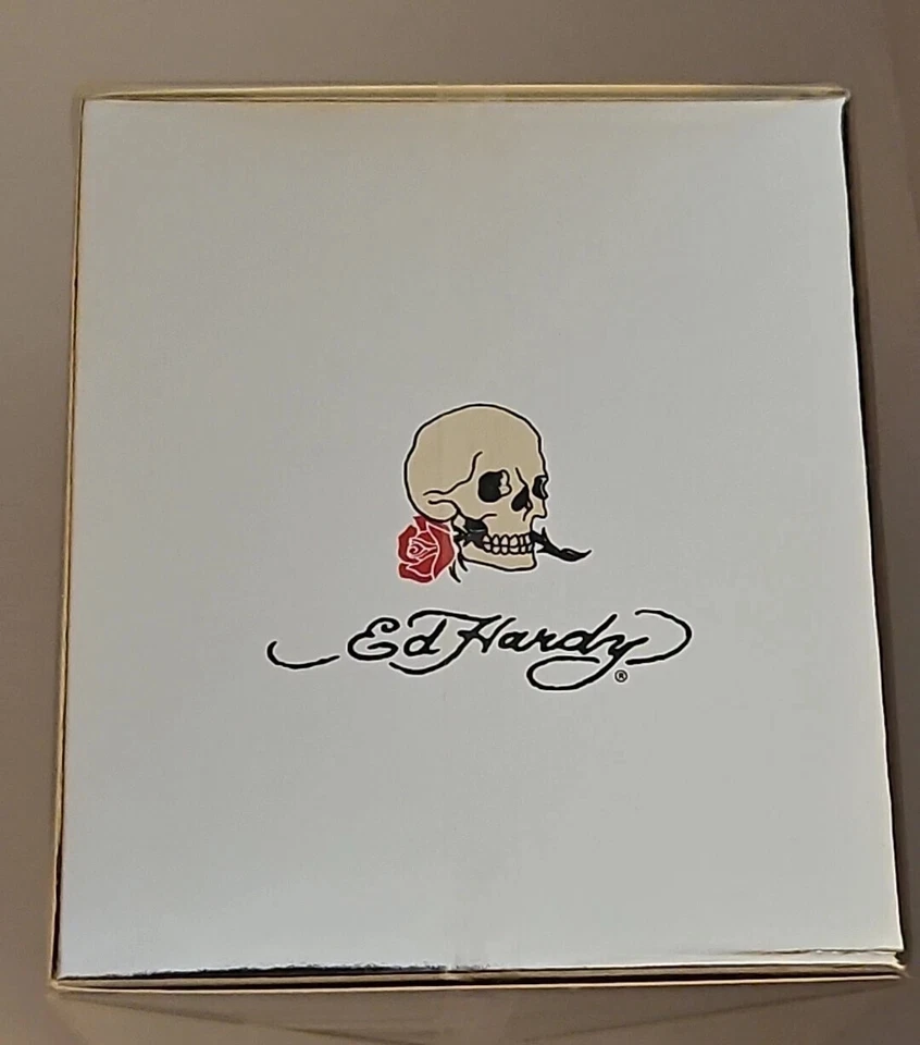 Ed Hardy Skulls & Roses women EDP 2.5 oz factory sealed(& 1 free perfume) - Image 3 of 3