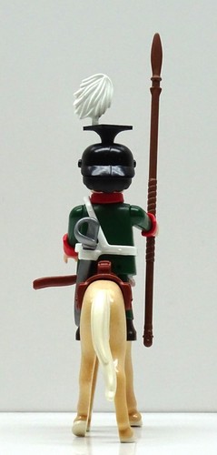 ULAN GARDE REITER GRÜN B SOLDAT Playmobil zu Offizier Kavallerie Top Custom RAR - Picture 4 of 10