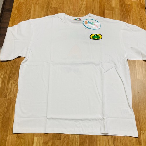 Parappa the Rapper Japanese 3L size White T-shirt 2024 Rodney Pose Beanie Frog - Picture 5 of 21