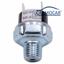 Air Pressure Switch 110-140PSI Tank Mount Thread 1/4" NPT 12V/24V For Train Horn
