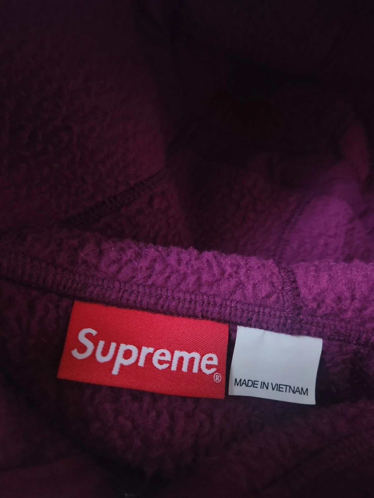 Felpa con cappuccio FW21 Supreme GORE WINDSTOPPER S Small resistente all'acqua