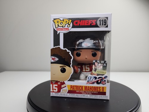 Funko POP! Fútbol americano - Patrick Mahomes II #119 Kansas City Chiefs camiseta roja NFL - Imagen 3 de 22