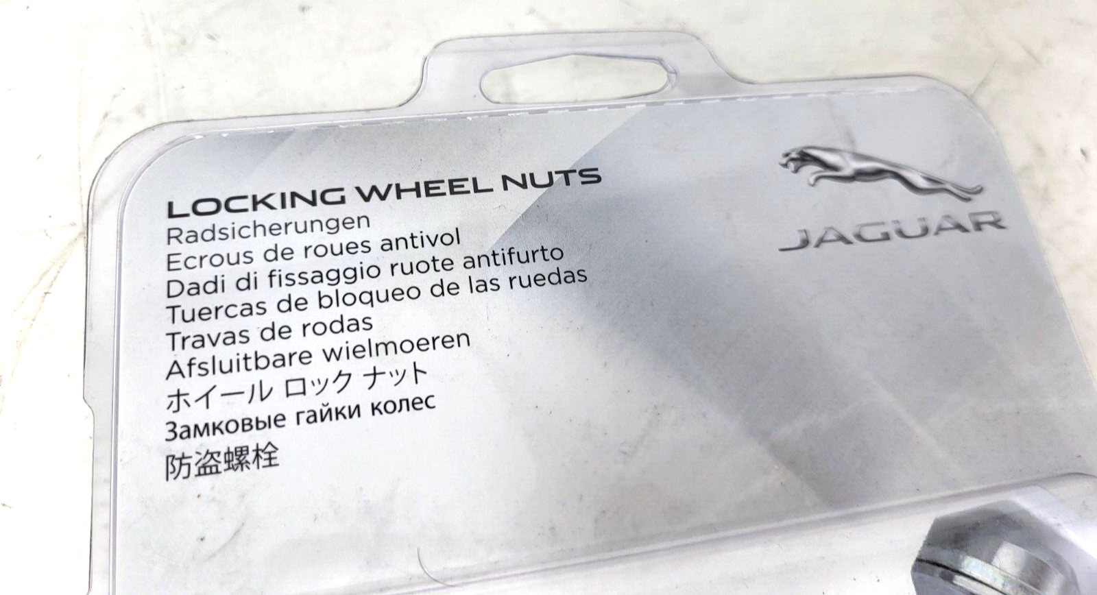 Genuine OE Wheel Nuts Locking Chrome C2S17485 For 20162022 Jaguar