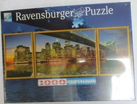 Ravensburger Puzzle 19906 New York, Brooklyn Bridge 1000 Teile Puzzle Neu Ovp