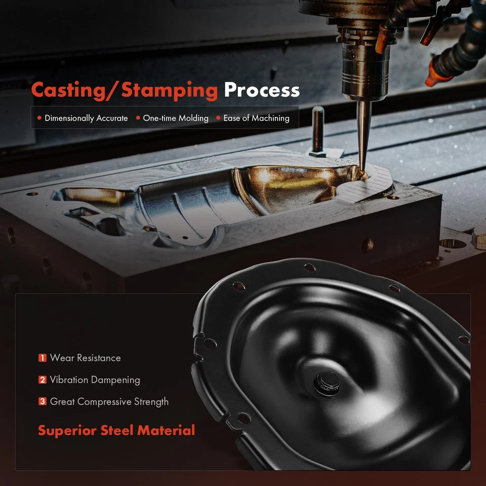 Rear Differential Cover for Ford E-150 E-250 09-14 E-350 Super Duty 2005-2019 - Image 3 of 4