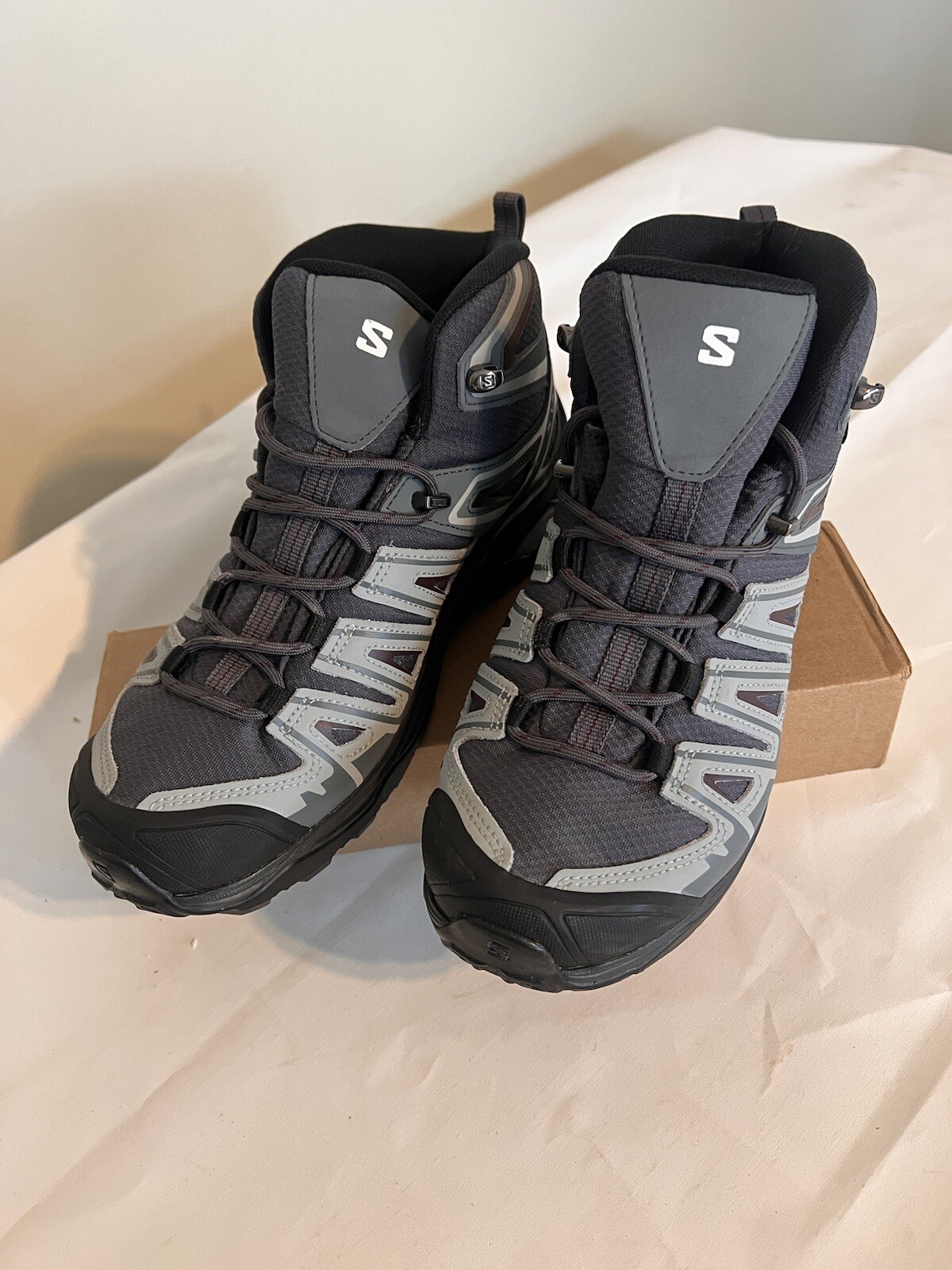 Scarpa da trekking donna SALOMON US 8 5 colore ebano