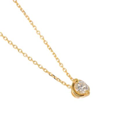 Vendome Aoyama Diamond 0.132ct Necklace 18K Yellow Gold 750 Vendome Aoyama Diamond 0.132ct Necklace 18K Yellow Gold 750
