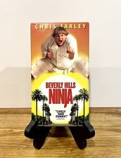 Beverly Hills Ninja (VHS, 1997) Chris Farley Action Comedy OOP