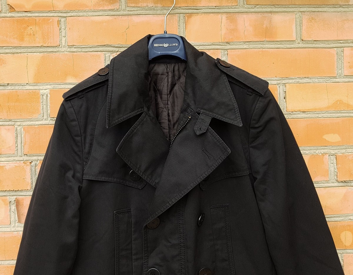 Tiger of Sweden Dorsey Insulated Pea Coat Trench size 46 | eBay