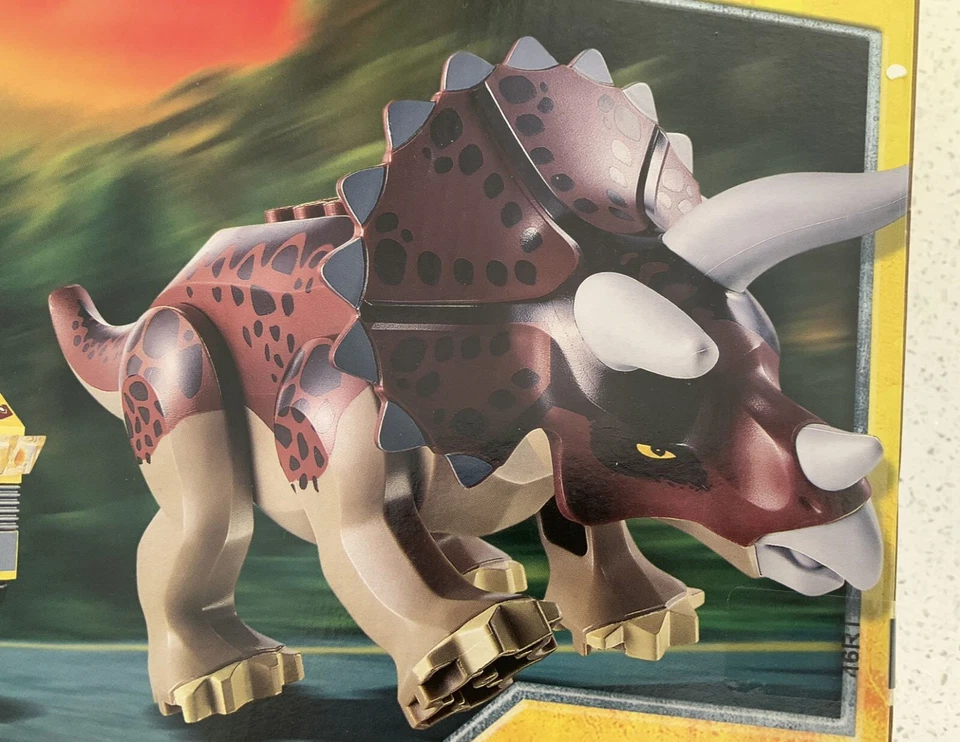 New LEGO 5885 TRICERATOPS TRAPPER Dino Hunters jurassic Park world JP Dinosaur Foto 4 de 4