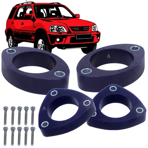Complete Front & Rear leveling Lift kit PU 30mm /1.2" For Honda Civic CR-V 00-06 - Foto 6 di 10