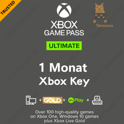XBOX Game Pass Ultimate 1 Monat & XBOX Live Gold Mitgliedschaft (30 Tage) 24/7 - Bild 1 von 1