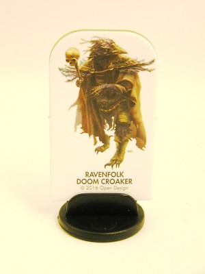 Pathfinder Battles Pawns / Tokens - Ravenfolk Doom Croaker - Tome of Beasts - Me