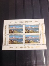 stamps romania sheet 1977