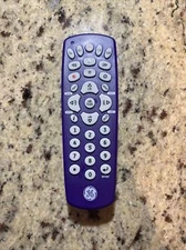 GE 4-Device Universal Remote Control - Purple - 7275 - 33707 CL4 1724