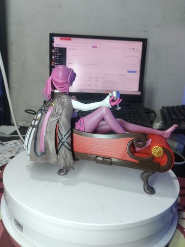Honkai: Star Rail Kafka sofá sentado escena figura estatua en caja juguete navideño regalo - Imagen 7 de 15