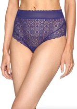 Else Blue Coachella Women's High Waist Brief Size L L57135